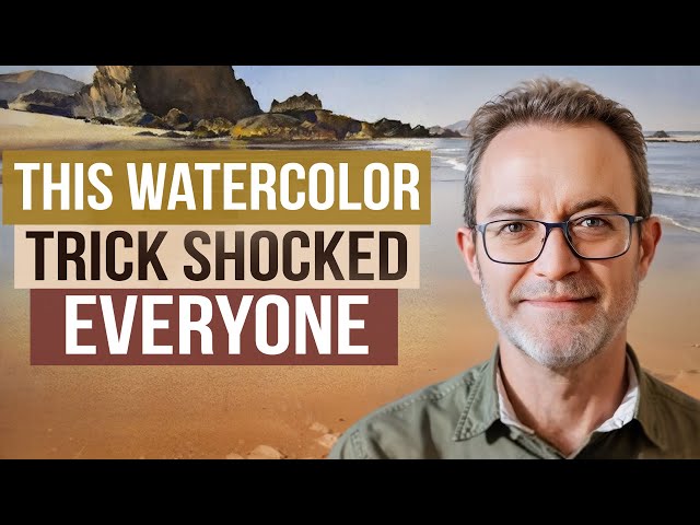 Revolutionise Your Watercolor Painting in Just 20 Minutes with Antonio Bartolo