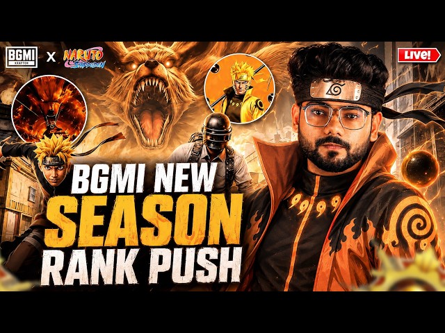 🔴Super HARDCORE RankPush to Conqueror! - DAY 4  | BGMI