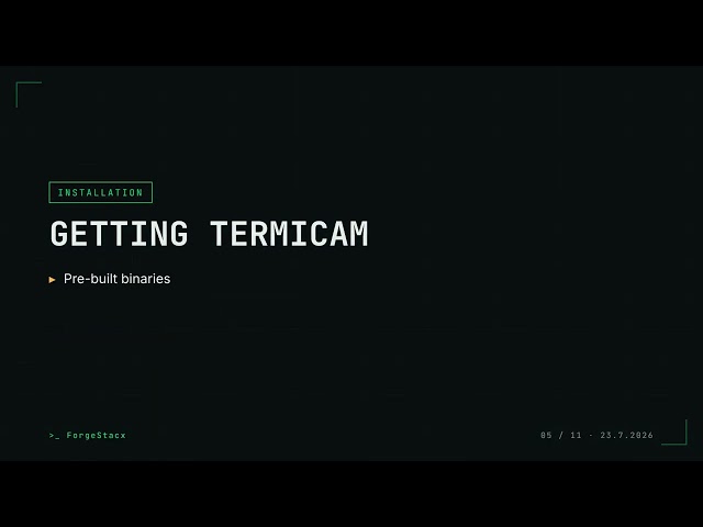 I Built TermiCam, a Real-Time ASCII Camera in Your Terminal