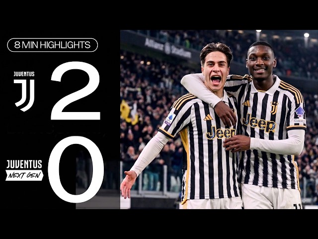 Juventus 2-0 Juventus Next Gen | Resumen de 8 minutos | Pretemporada 2026/27