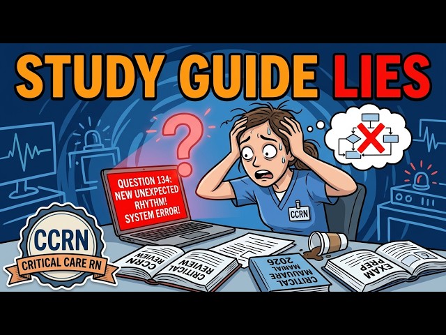 CCRN Critical Care Registered Nurse | Why Do So Many Nurses Struggle with the CCRN Exam?