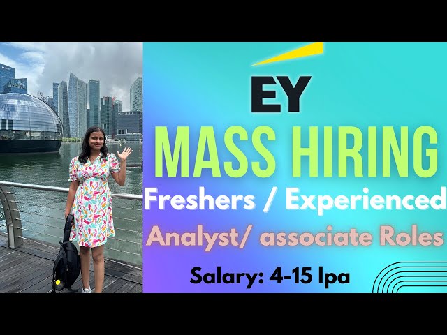 What's the BEST Way to Land a FRESHER Analyst Job at EY?