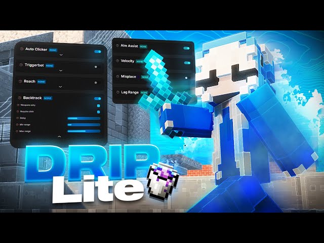 1.8-1.21 Hack Client: Drip Lite in 2024 | Minecraft Java Edition
