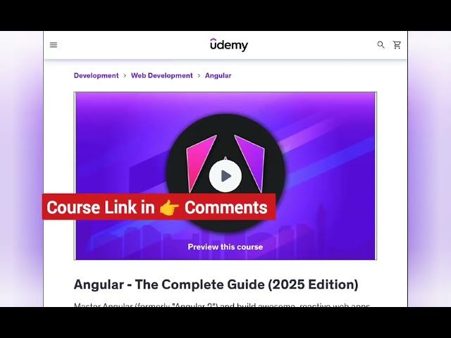 Angular - The Complete Guide (2025 Edition)