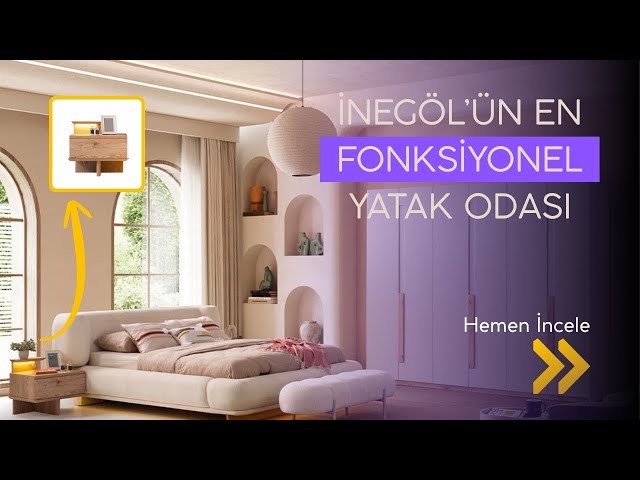 Have You Seen İnegöl's Newest Bedroom Model?