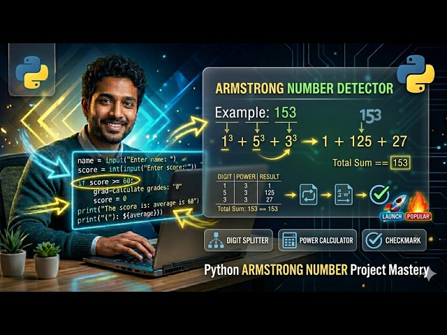 What is Armstrong Number? Python Program Explained Simply