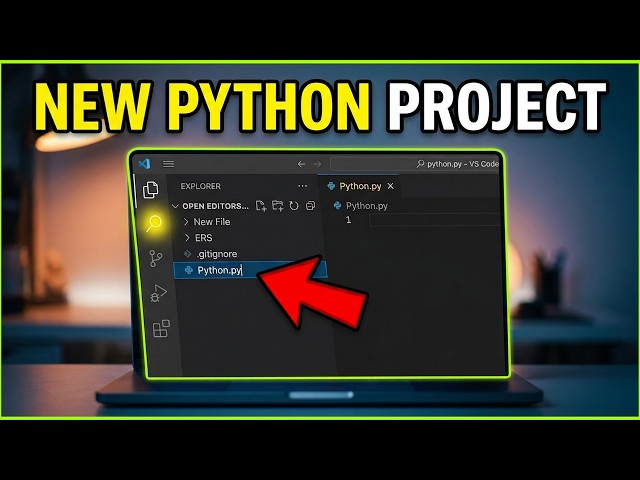 How To CREATE A New Python Project In VS Code (EASY) 2026