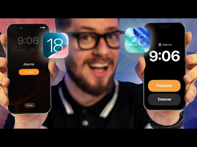 iOS 26 vs iOS 18: ALL the Visual Changes (Real and Detailed Comparison)