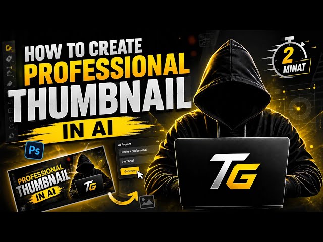 🤫 How to Create 🤐 Professional Thumbnail In AI.😱 #AI #YouTubeTips #ThumbnailDesign #vairal #trending
