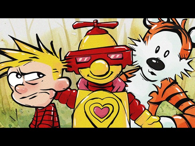 The robot who almost ruined Calvin and Hobbes