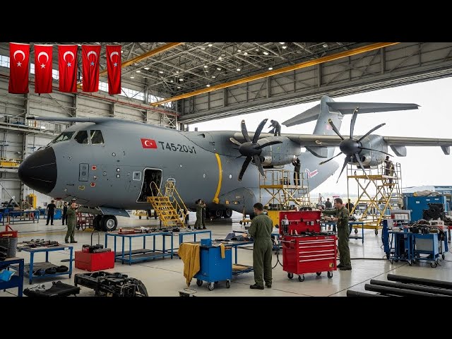 After 10 Years of Waiting! Türkiye Finally Resurrects the A400M Military Transport Aircraft