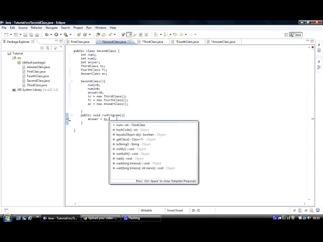 Java programming part 15 Multi Class processing