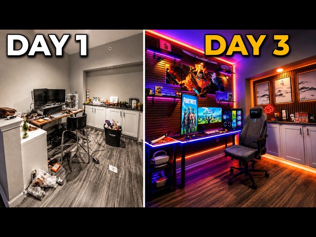 Surprising my Subscriber With Their DREAM Gaming Room!