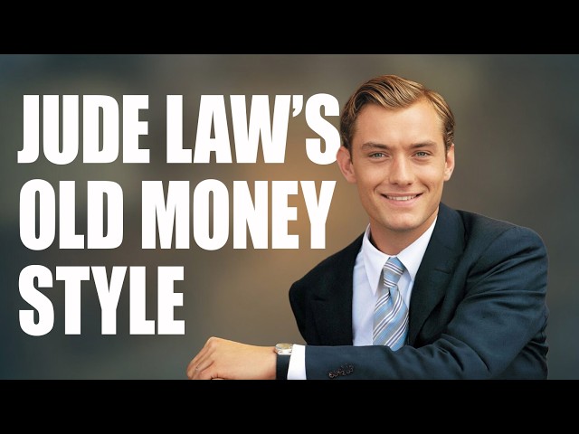 How Jude Law Masters Effortless Old Money Style in The Talented Mr Ripley