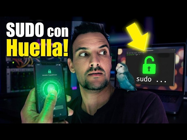 SUDO with fingerprint from your phone. Forget passwords
