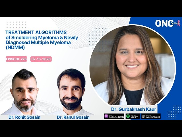 Treatment Algorithm of Smoldering Myeloma & Newly Diagnosed Multiple Myeloma (NDMM)