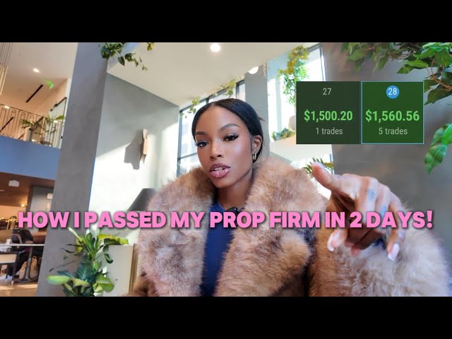 HOW I PASSED MY PROP FIRM EVALUATION WITHIN 2 DAYS, ON TO FUNDED! #supplyanddemand #futurestrading 
