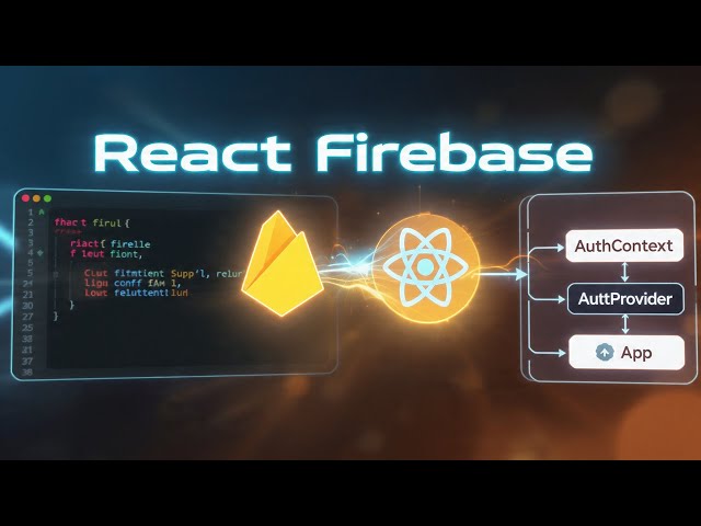 Part 11: Firebase Setup & Auth Context Provider Explained | React Bangla Tutorial