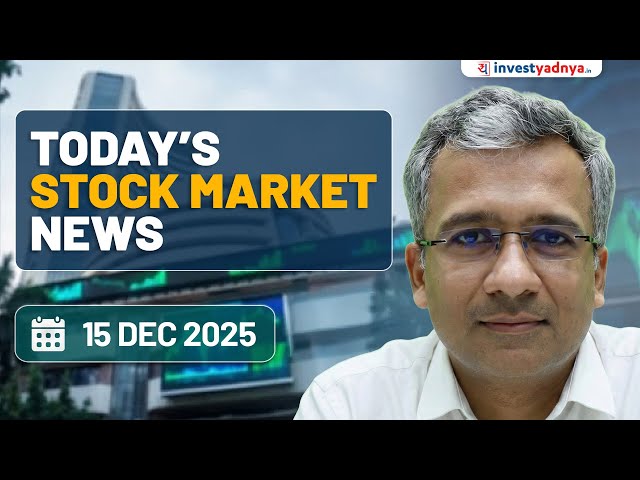 Daily Stock Market News(Dec 15, 2025): Gold Highs, Swiggy QIP, India Inflation & Tariff Battle