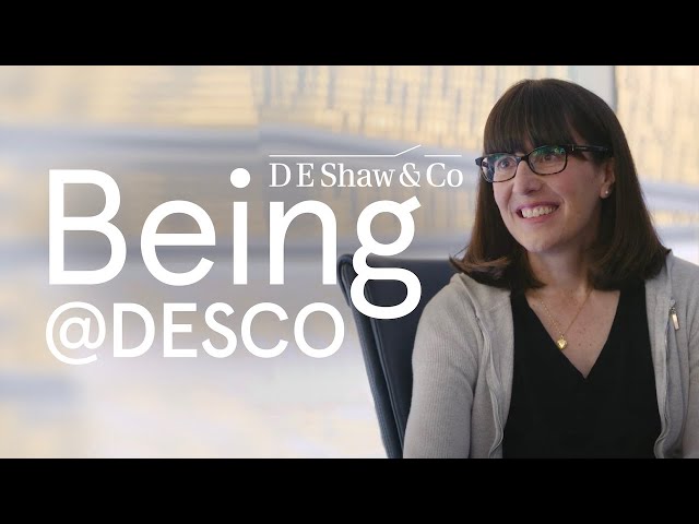 Being@DESCO: Karen (The D. E. Shaw Group)