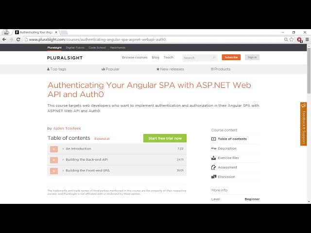 Authenticating Your Angular SPA with ASP.NET Web API and Auth0