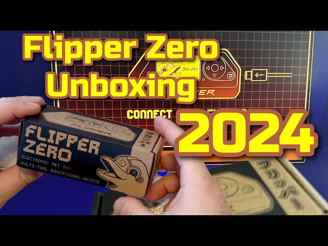 Flipper Zero Unboxing ( 2024 )