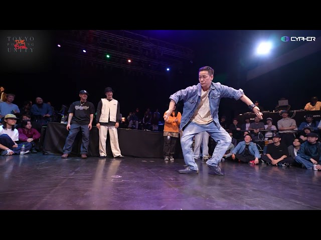 JUDGE SHOWCASE (POPPING SAM / HARUKI /KEI / LOCO YOKO KITE) TOKYO POPPING UNITY - THE FINAL
