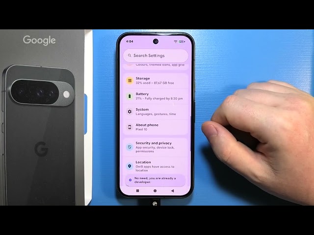 Google Pixel: How To Enable/Disable USB Debugging (Android 17)