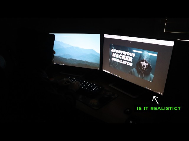Cybersecurity Engineer Plays a Hacking Simulator...