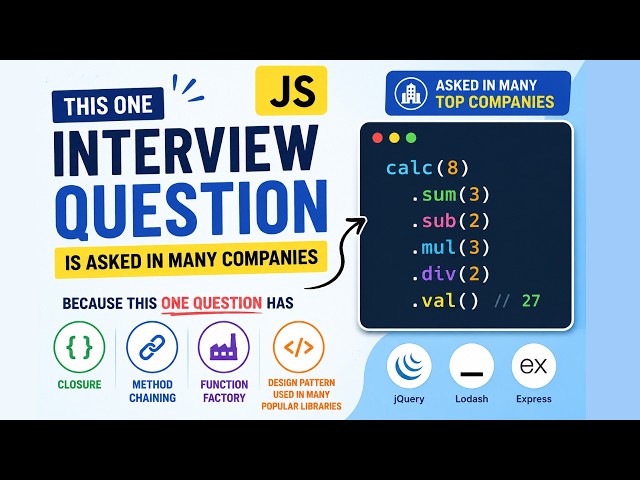 JavaScript Interview Question That Tests 5 Core Concepts 🔥