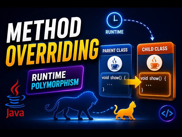 # 41 _ Method Overriding in Java | Runtime Polymorphism Explained