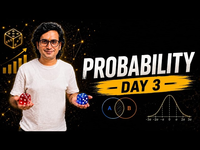 PROBABILITY Day -3 ◇ FUNDAMENTALS ◇ Dev Sir