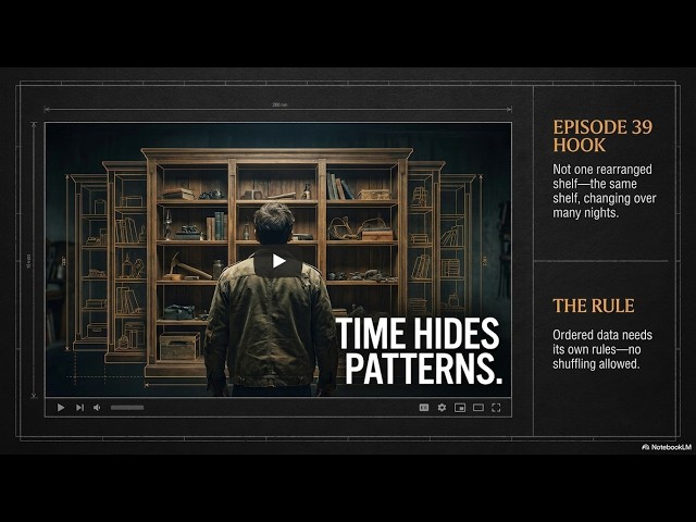 Ep 39 — Machine Learning Time Series Basics - The Room Over Time (Time Series Basics)