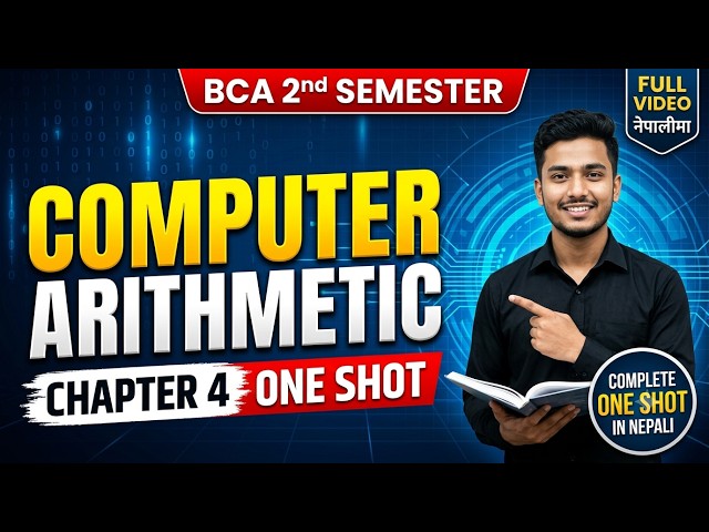 Computer Arithmetic | Complete One Shot | BCA 2nd Semester Microprocessor Explained in Nepali