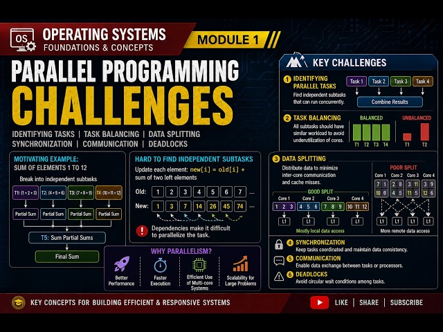 CSCI5605|Mod1-Vid5|Process Management|Challenges of Parallel Programming