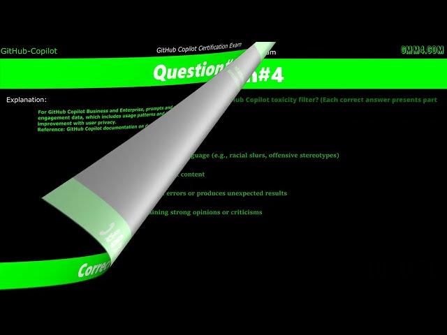 GitHub Copilot Certification💯Real Exam Questions 2025✅(Updated Dumps) Part#1 Q1-10