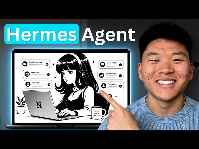 Set Up a Personal Hermes in 14 Mins (no VPS or mac mini)