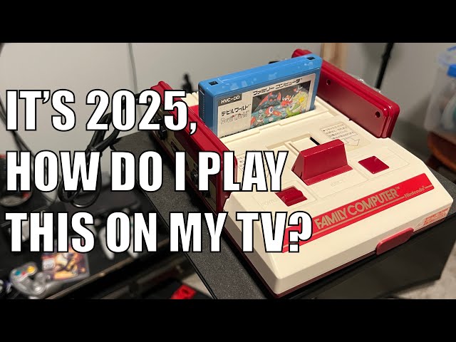 Setting Up A Famicom in 2025 | Retro Gaming How to