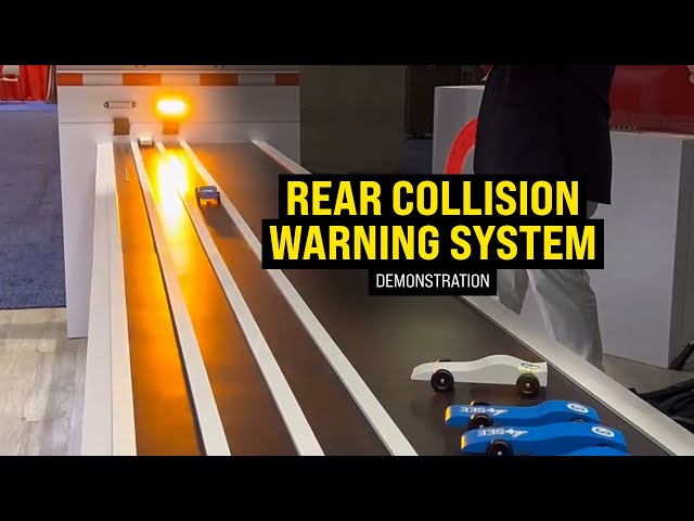 Live Demo: 4SEE Rear Collision Avoidance System at MCE 2025