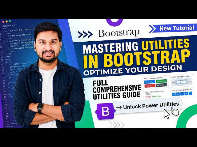 Master Bootstrap 5 Utilities! 🔥 Speed Up Your Web Design