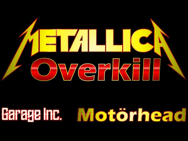 METALLICA - Overkill #metallica #music #metal #motörhead #ulrich #hetfield #garage #inc #live #1998
