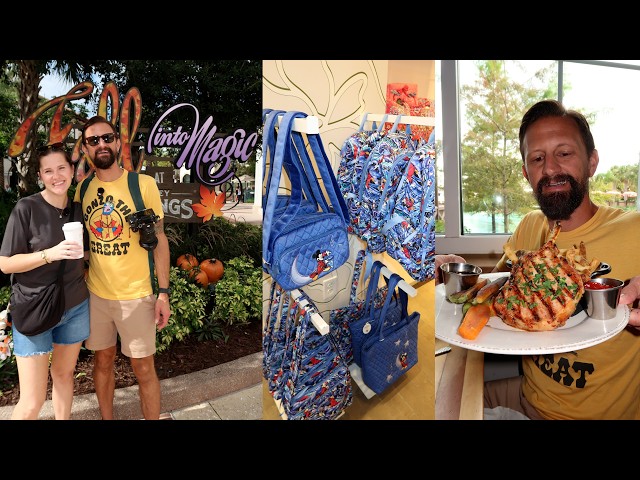 Trying Disney Springs NEW Fall Menus, Cute Halloween Merch + Updates & Closures!