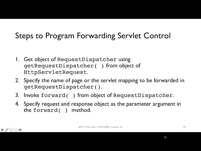 BITP 3123 -  Lecture 10-13 (Programming Forward)