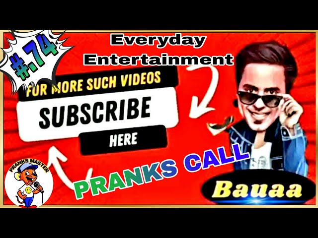 Bauaa Ki Top 10 Prank Call (Part-74) rj bauaa prank call, bauaa and nand kishore bairagi ki comedy