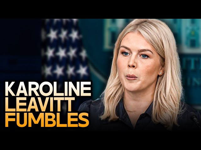 Karoline Leavitt Tries To Boost Trump's Mood By Calling Female Reporter 'Stupid'