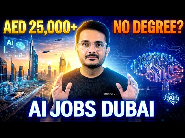 Dubai AI Jobs 2026: High Salary Dubai Jobs (No Degree Needed)