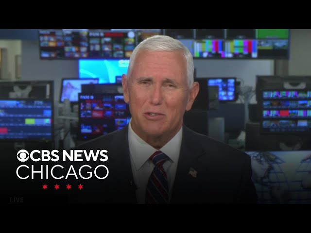 Former VP Mike Pence on book, anti-weaponization fund, Chicago Bears