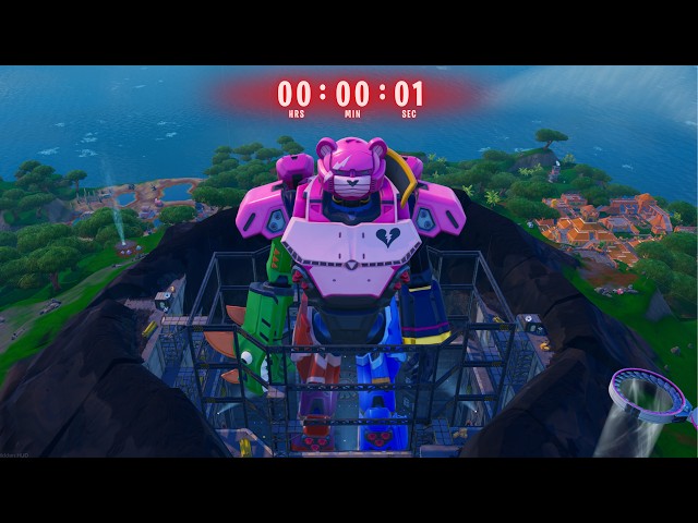 Full Timelapse of The Mecha Construction in Fortnite OG Season 9