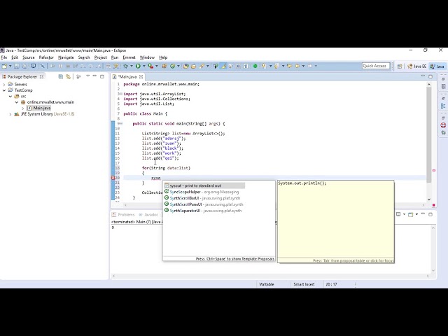 Java Comparable & Comparator -1 (Comparable)