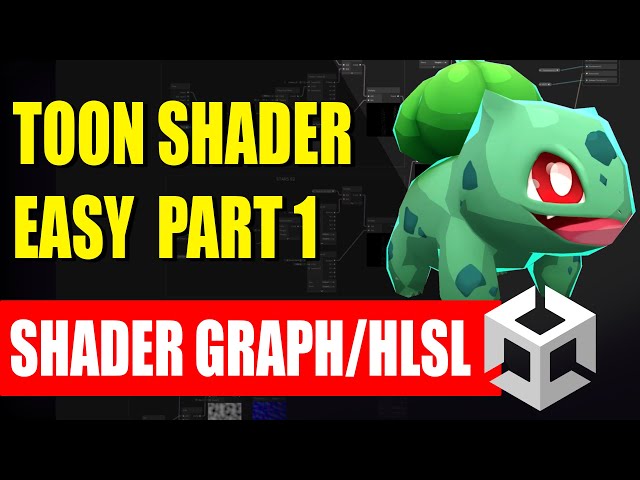 Toon Shader Easy - Unity Shader Graph Tutorial | English Subtitles.